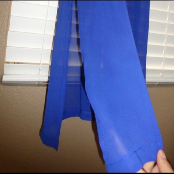 Royal Blue Maxi Dress - Picture 4 of 4